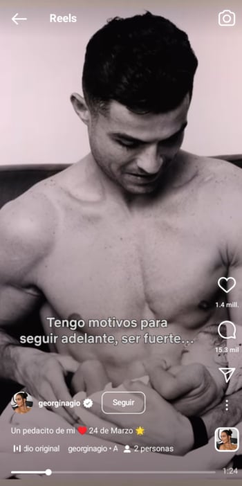 Georgina Rodríguez muerte bebé