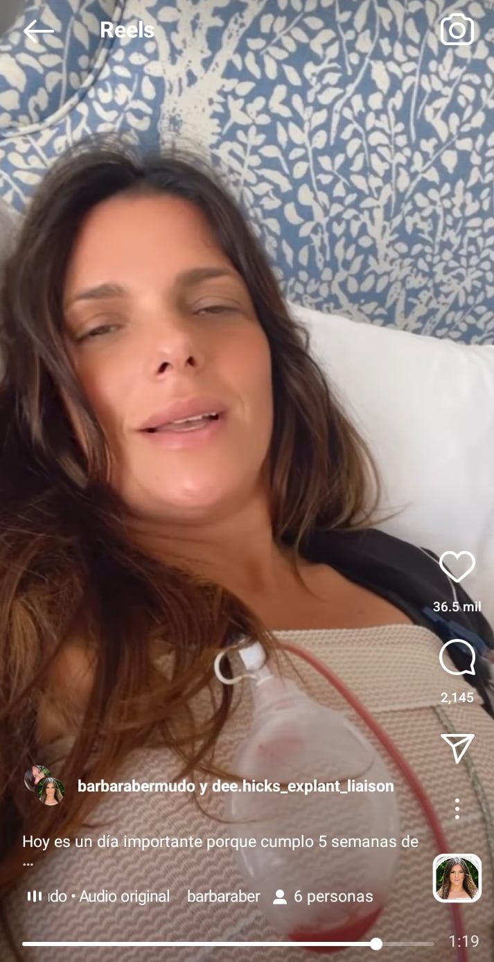 Enfermedad de Bárbara Bermudo