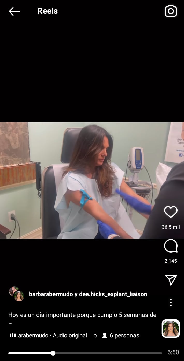 Enfermedad de Bárbara Bermudo