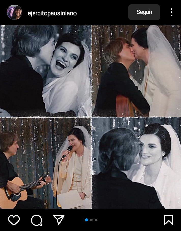 Laura Pausini gets married