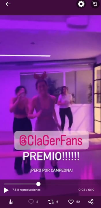 Con leggings ajustados la novia de Piqué presume de su figura