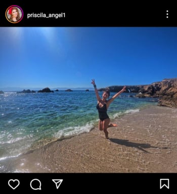 Priscila traje de baño