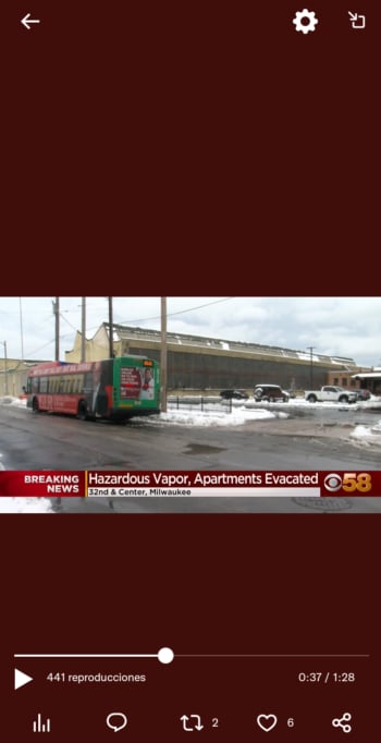 Evacuan cientos residentes Milwaukee