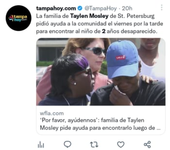 Hallan cuerpo niño desaparecido