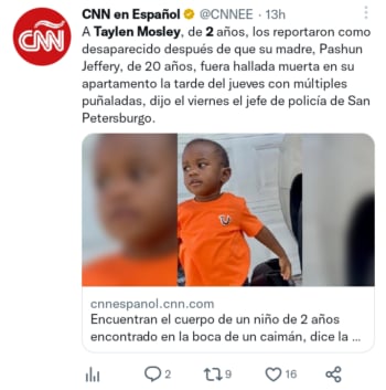 Hallan cuerpo niño desaparecido