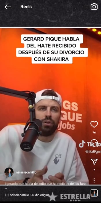 Pese a sus declaraciones las duras críticas hacía Gerard Piqué se vuelven a hacer presentes