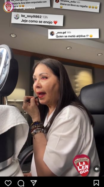 Ana Gabriel pierde estribos