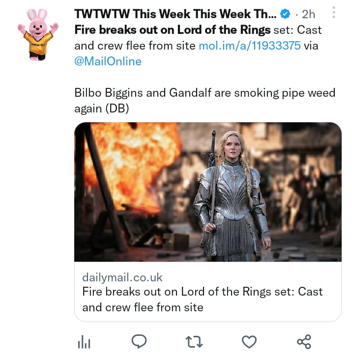 Fire set Lord of the Rings