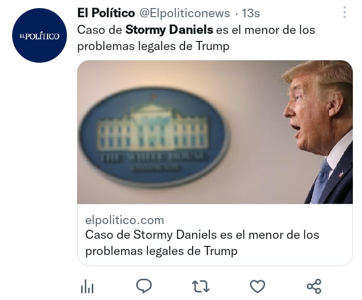 Stormy Daniels demanda Trump