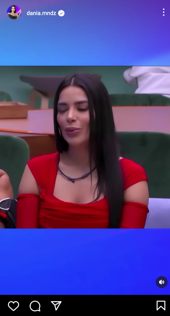 Dania Méndez confirmar hospitalización