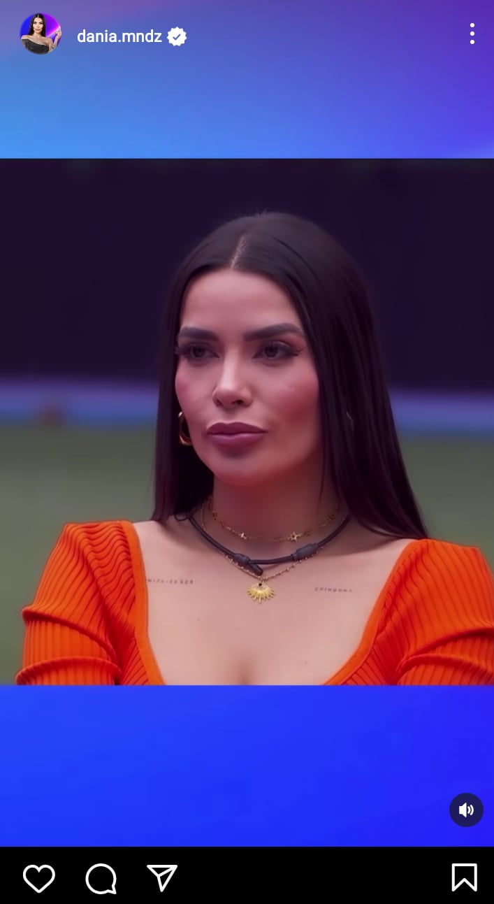 Dania Méndez confirmar hospitalización