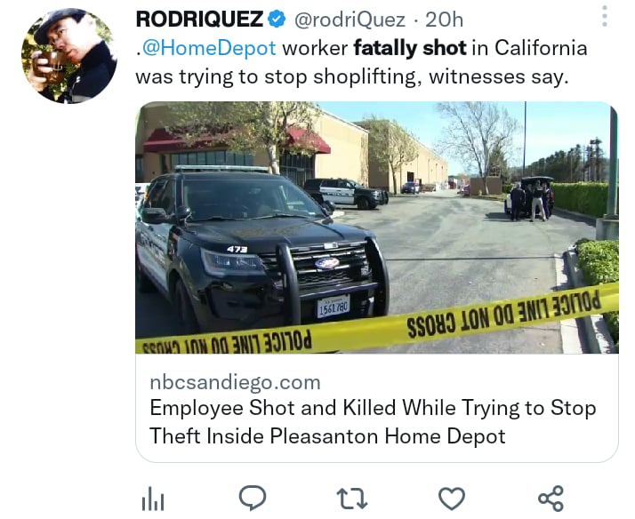 Trabajador de Home Depot perdió la vida y lograron detener a los culpables