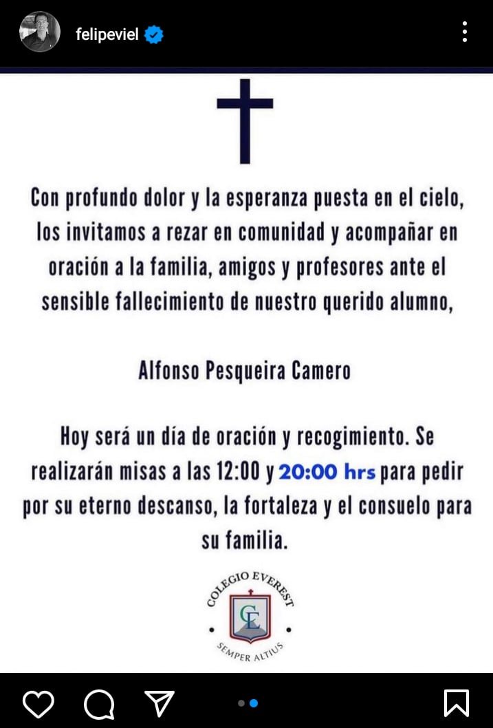 Felipe Viel de luto