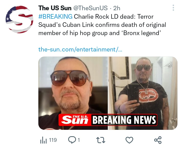 Muere Charlie Rock LD