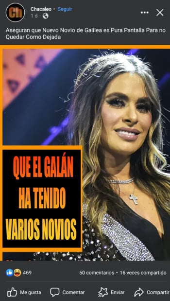 Nuevo novio de Galilea Montijo