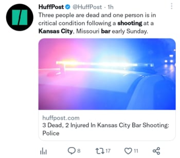 Tiroteo bar en Kansas City