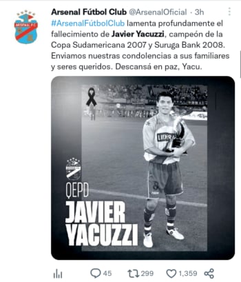 Las condolencias se hacen presentes