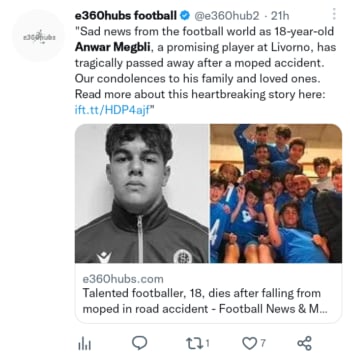 Muere futbolista Anwar Megbli