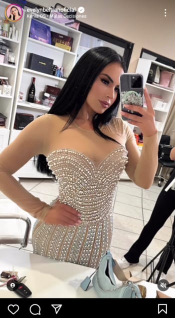 Evelyn Beltrán cambio de look