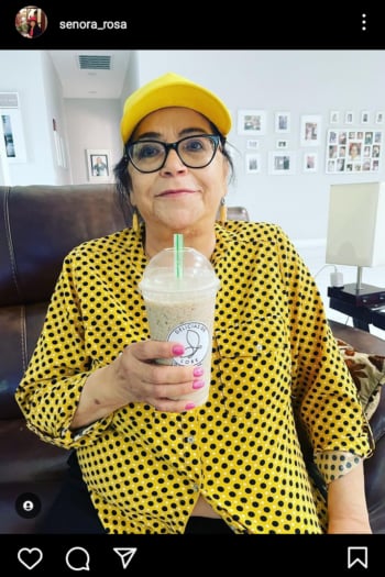 Doña Rosa recibió cheque