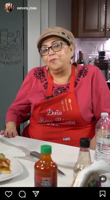 Doña Rosa recibió cheque