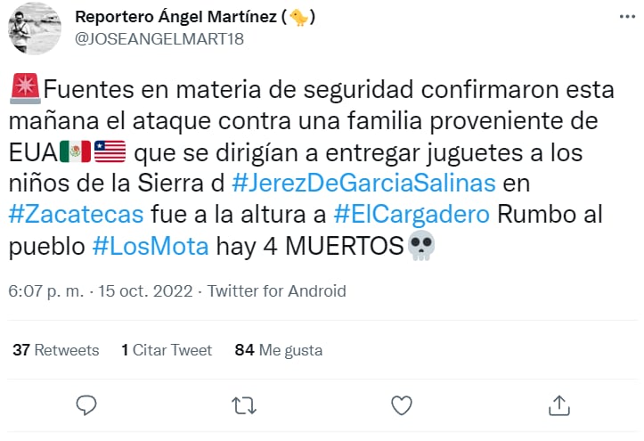 ¿Qué llevaban en el interior de la camioneta?