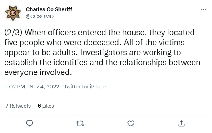 Finding bodies Maryland house: Is the possible suspect known?