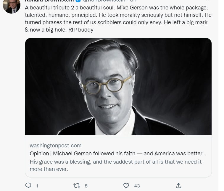 ¿Qué dijo Bush al respecto?