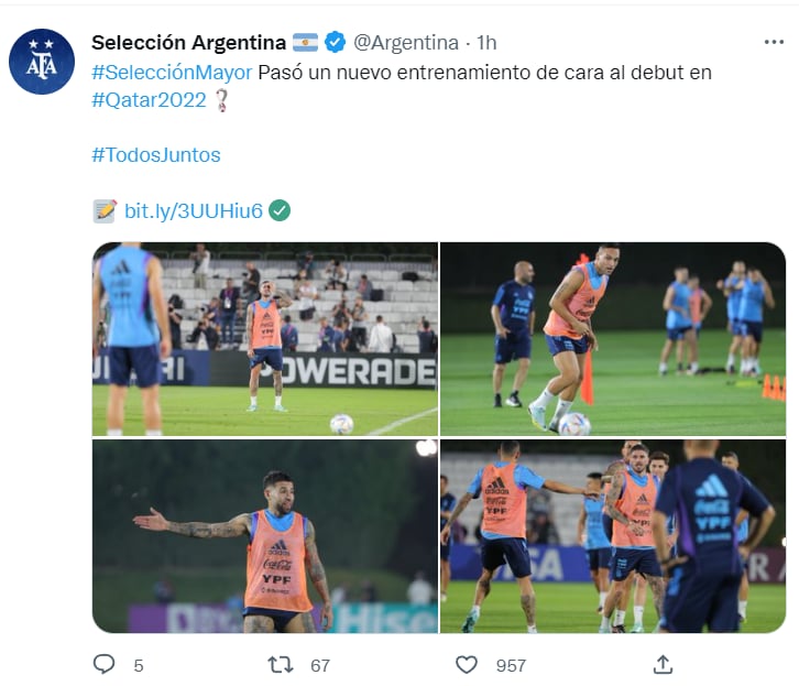 ¿Quién abandona la Selección Argentina?
