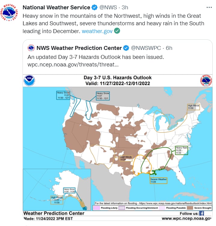 ¿Qué estados se verán afectados?