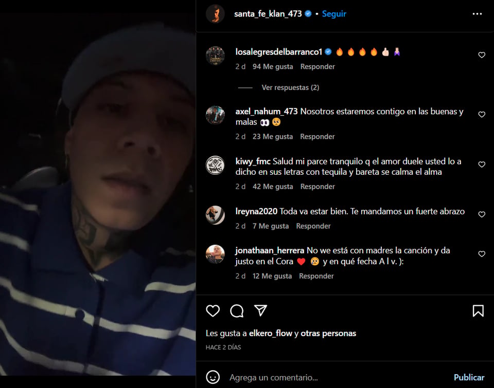 Papá Santa Fe Klan: ¿Cómo se encuentra el papá del cantante?