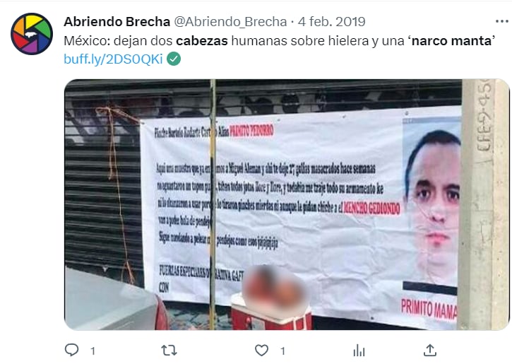 Cárteles mexicanos rituales caníbales: ¿Arrancan las cabezas?