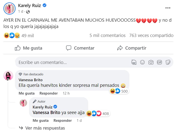 ¿Qué ocurrió en el carnaval?