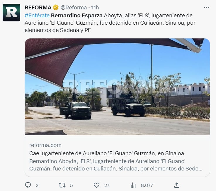 ¿Qué señalaron las autoridades?