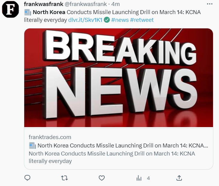 ¿Qué respondió Corea del Sur?