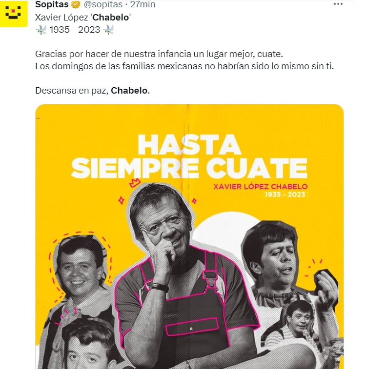 ¿Qué padeció Xavier López?