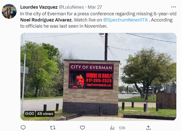 Noel Rodríguez Texas: ¿Cómo se llevó a cabo la información?