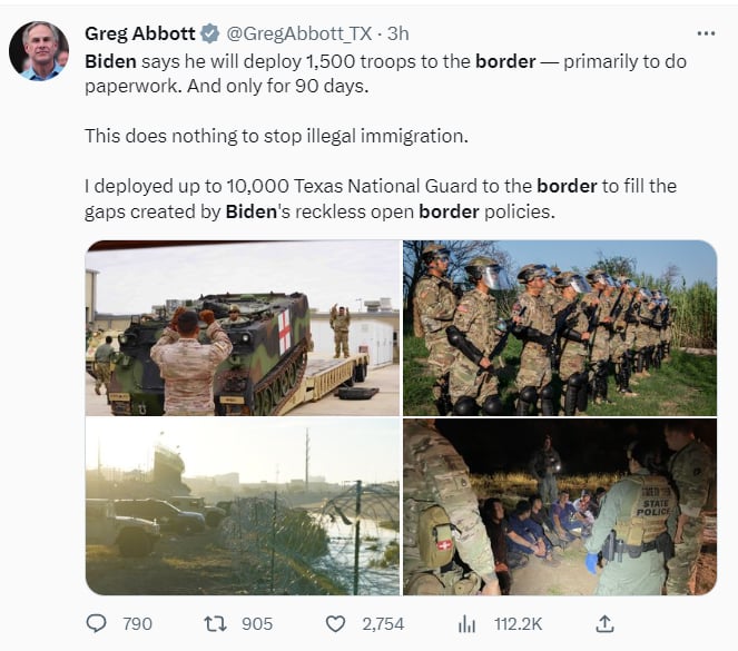 Presidente Biden refuerzos frontera: ¿Cuánto tiempo estarán de servicio?