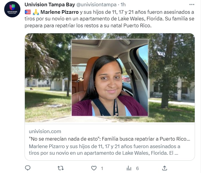 MAESTRA E HIJOS TERMINARON SIN VIDA EN SU CASA