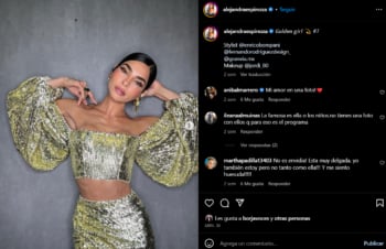 Alejandra Espinoza receives criticism: "A complete change"
