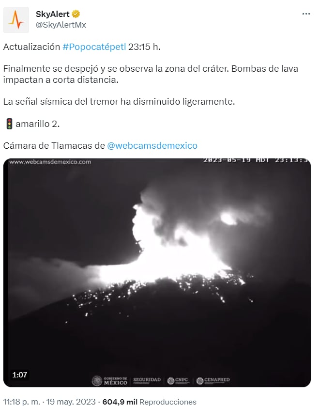 SE ACTIVAN LAS ALERTAS EN MÉXICO