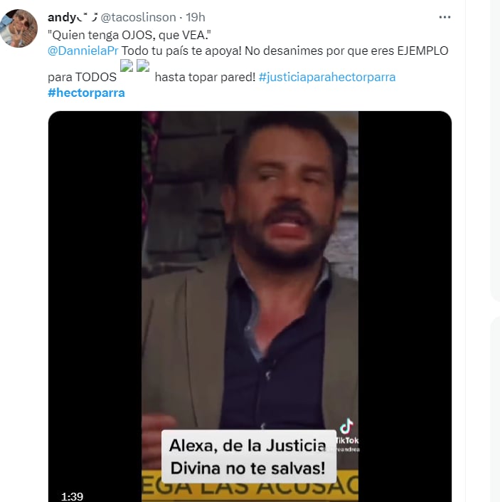 CONDENAN A HÉCTOR PARRA