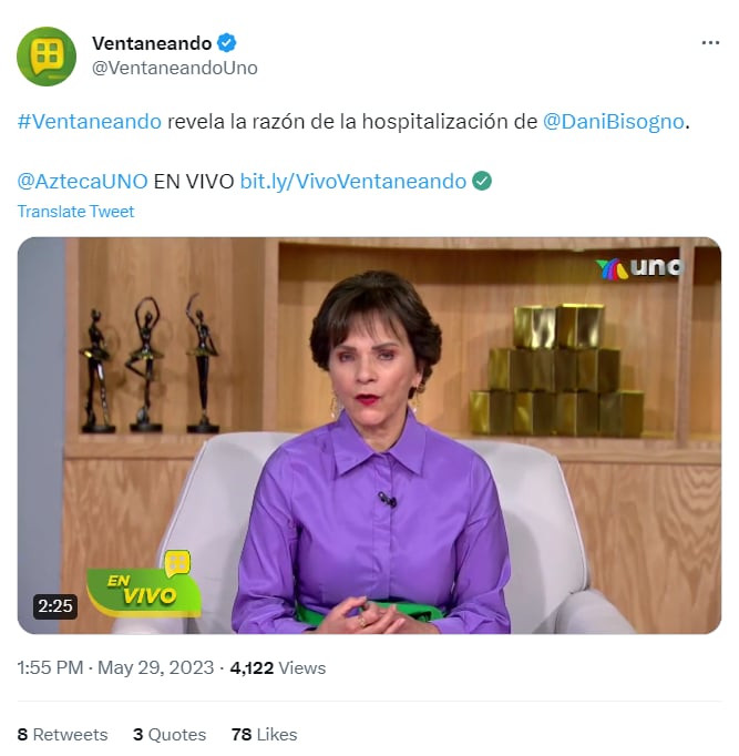 Hospitalizan Daniel Bisogno: ¿Qué sucederá con Daniel?