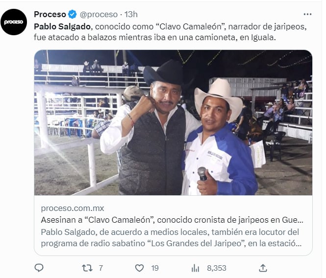 Muere locutor Pablo Salgado: ¿Por qué hay tanta violencia contra periodistas?