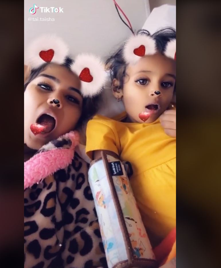 Mother says goodbye to daughter Tiktok: What did the little girl die of?