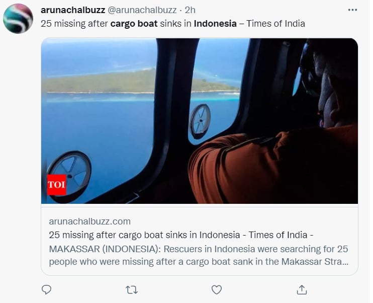 Indonesian boat sinking missing: How many people were on the boat?