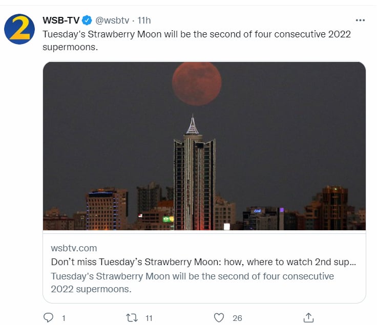 Strawberry Moon: ¿Cuándo se podrá vislumbrar?