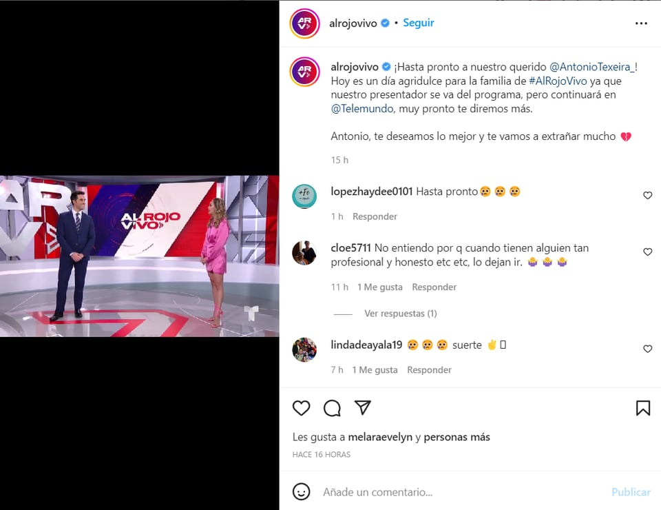 Despiden Antonio Texeira Telemundo: ¿Se despide del programa?