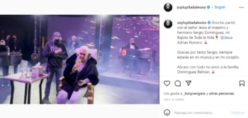 "Mi bajista de toda la vida"