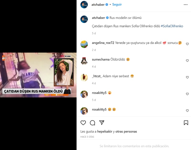 Mysterious accident model dies: How was the model?